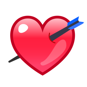 Heart with Arrow, the previous design