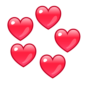 Revolving Hearts, the previous design
