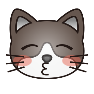 Kissing Cat, the previous design