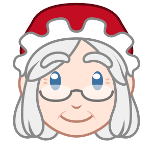 Mrs. Claus: Light Skin Tone, the design in this release