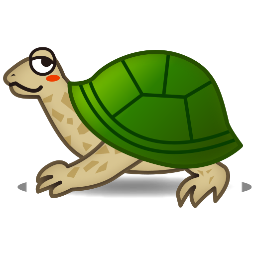 Turtle as drawn by emojidex in 1.0.33