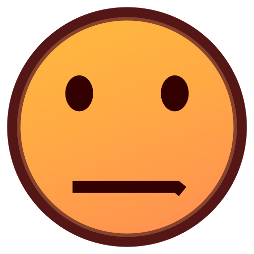 Hushed Face as drawn by emojidex in 1.0.33