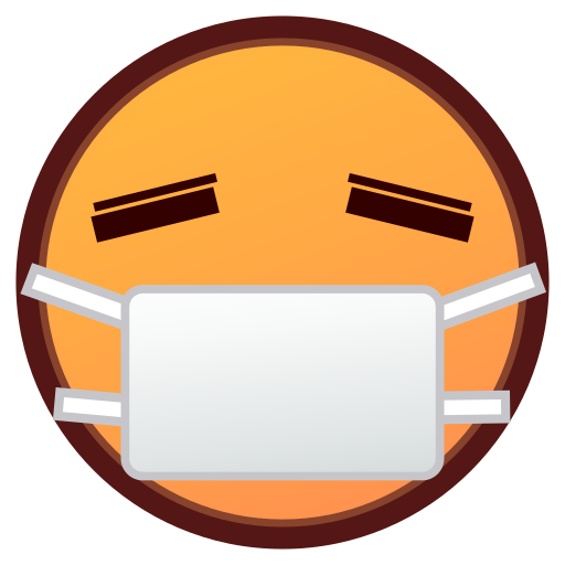 Face with Medical Mask, the design in this release