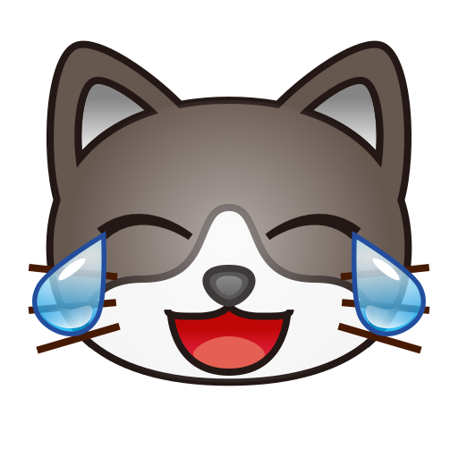 Cat with Tears of Joy, the design in this release