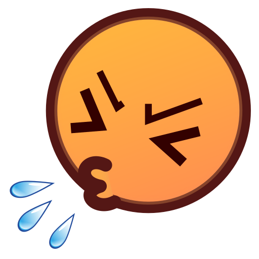 Sneezing Face, the design in this release