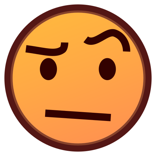 Face with Raised Eyebrow, the design in this release