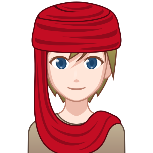 Woman with Headscarf: Light Skin Tone, the previous design