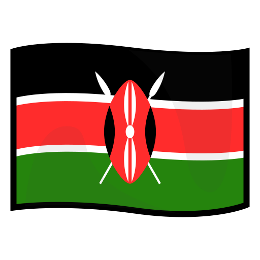 flag: Kenya as rendered by emojidex