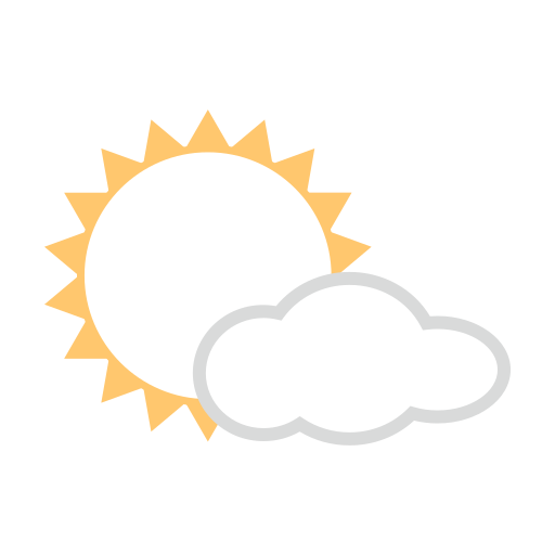 شمس خلف سحابة صغيرة as rendered by emojidex