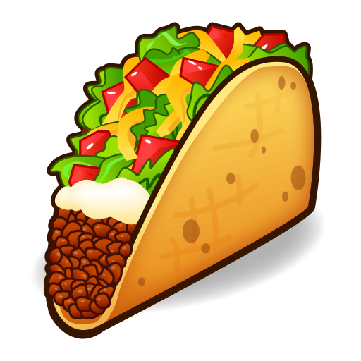 taco as rendered by emojidex