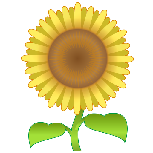 Sonnenblume as rendered by emojidex