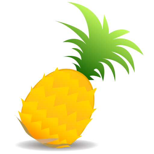 파인애플 as rendered by emojidex