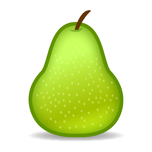 pera as rendered by emojidex