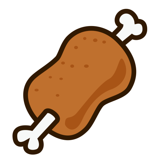 Fleischhachse as rendered by emojidex