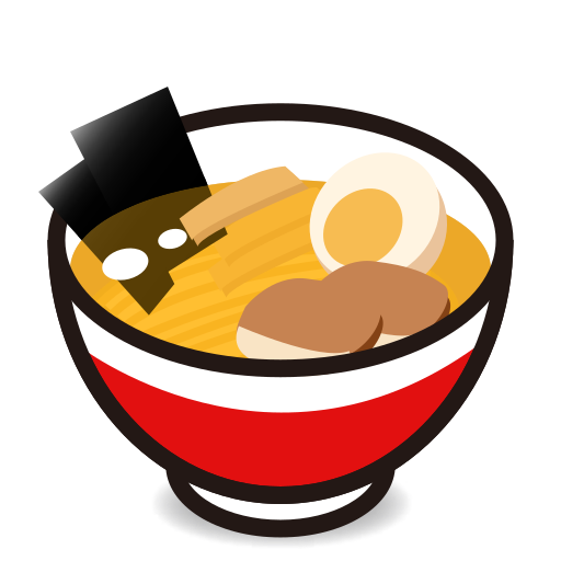 steaming bowl as rendered by emojidex