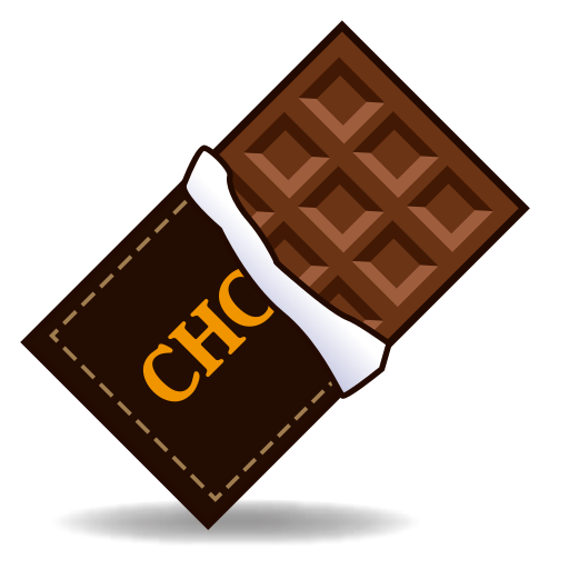 chocolate bar as rendered by emojidex