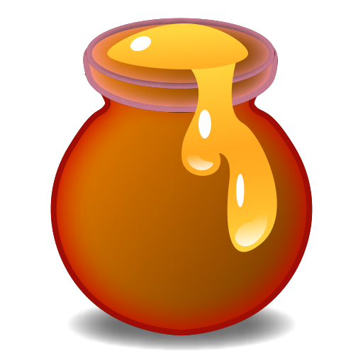 honey pot as rendered by emojidex
