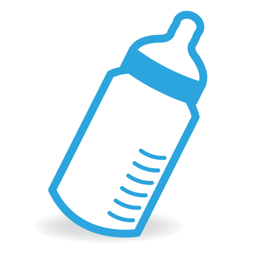 baby bottle as rendered by emojidex