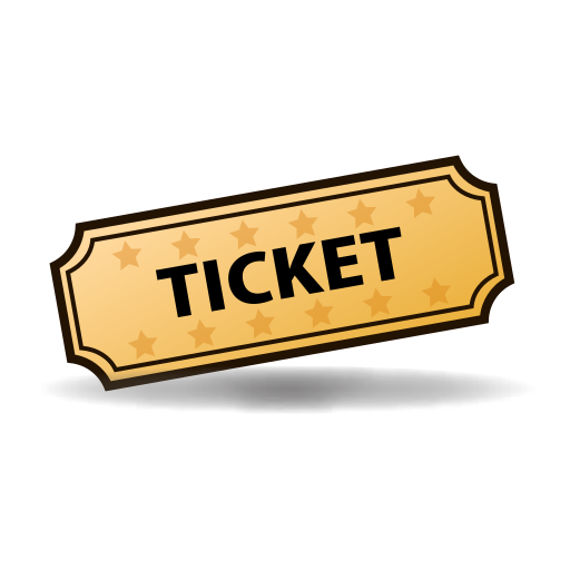 Ticket as rendered by emojidex