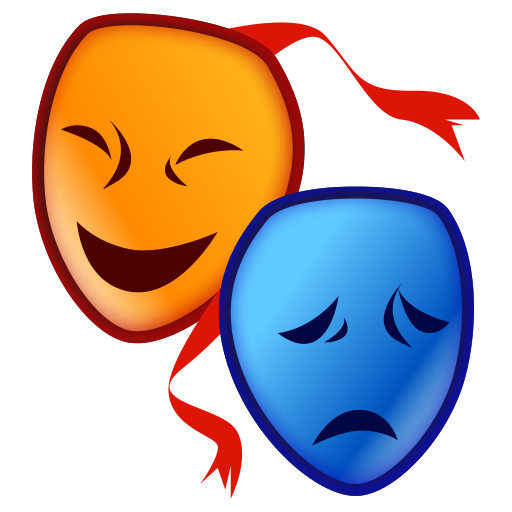 performing arts as rendered by emojidex