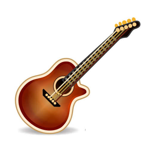 chitarra as rendered by emojidex