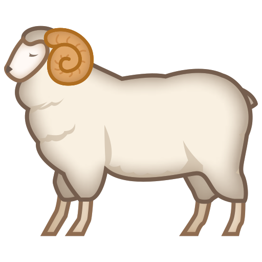 ram as rendered by emojidex