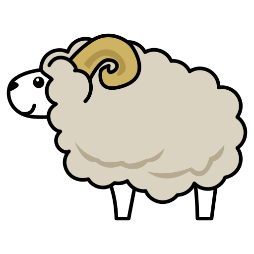 oveja as rendered by emojidex
