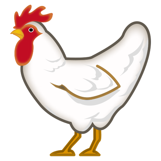 rooster as rendered by emojidex
