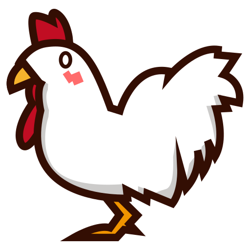 galinha as rendered by emojidex