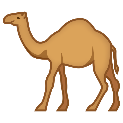ラクダ as rendered by emojidex
