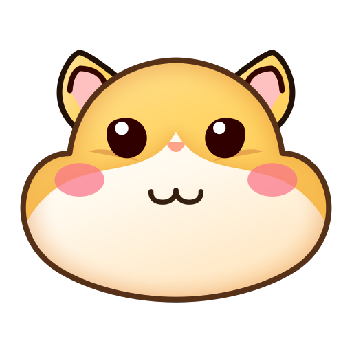 Hamster as rendered by emojidex