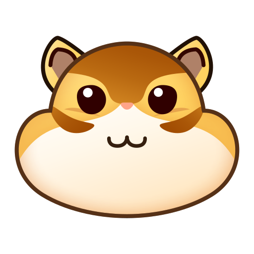 Streifenhörnchen as rendered by emojidex