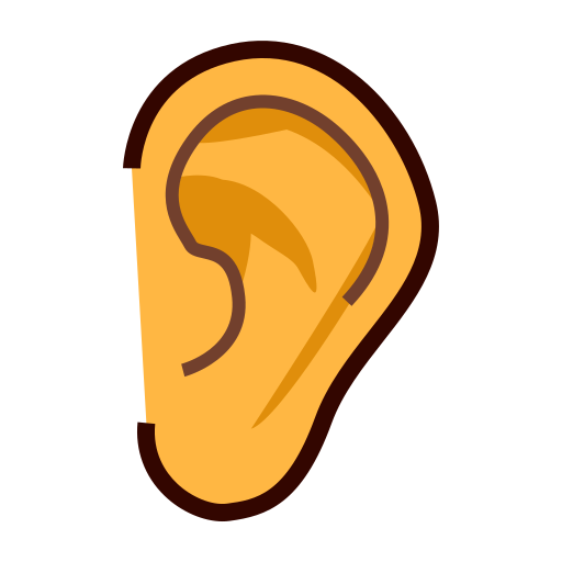 ear as rendered by emojidex