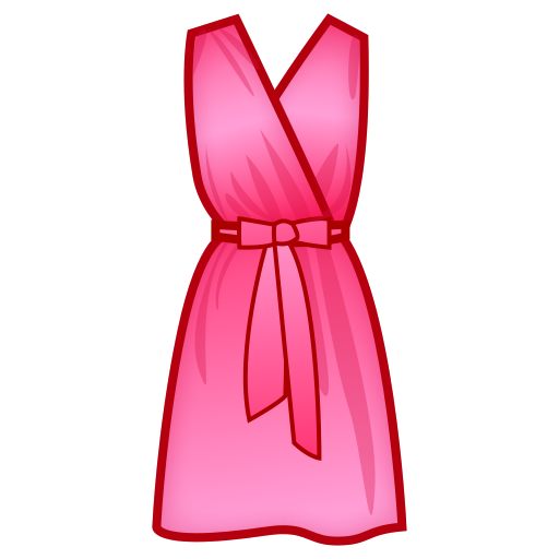 dress as rendered by emojidex