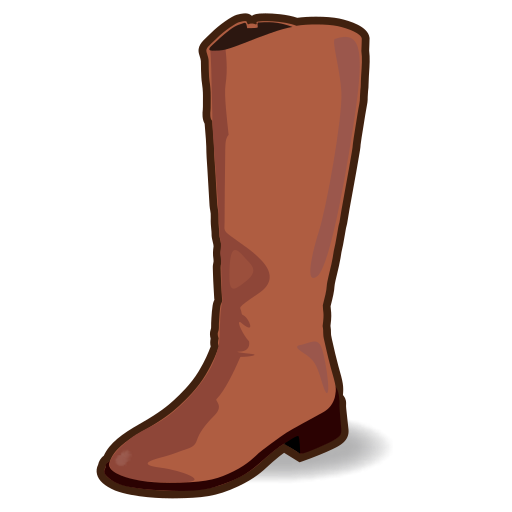 stivale da donna as rendered by emojidex