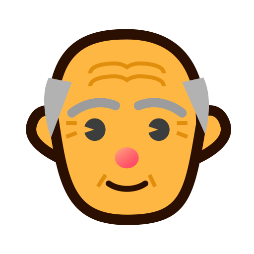 anciano as rendered by emojidex