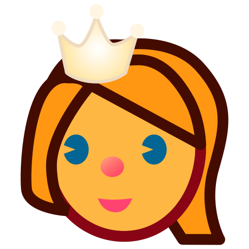 Prinzessin as rendered by emojidex