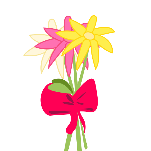 Blumenstrauß as rendered by emojidex