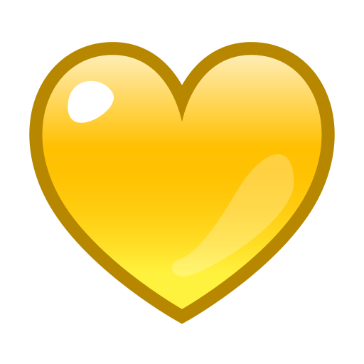 ๋
ธ๋์ ํํธ as rendered by emojidex