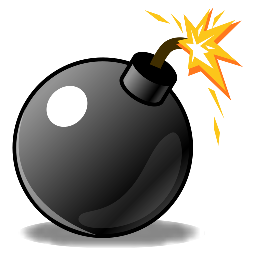 bomb as rendered by emojidex