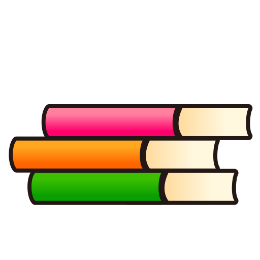 books as rendered by emojidex