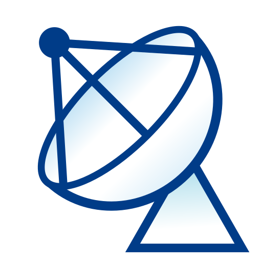 satellite antenna as rendered by emojidex