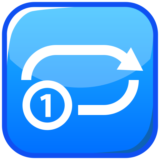 Repeat Single Button as drawn by emojidex in 1.0.34