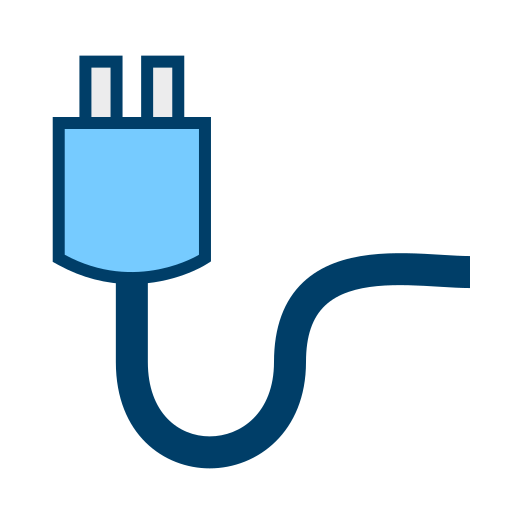Netzstecker as rendered by emojidex