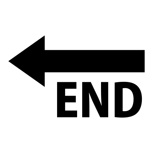 END-Pfeil as rendered by emojidex