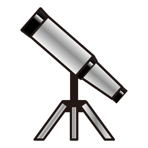 Teleskop as rendered by emojidex