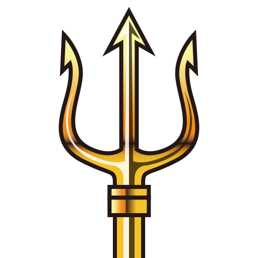 tridente as rendered by emojidex