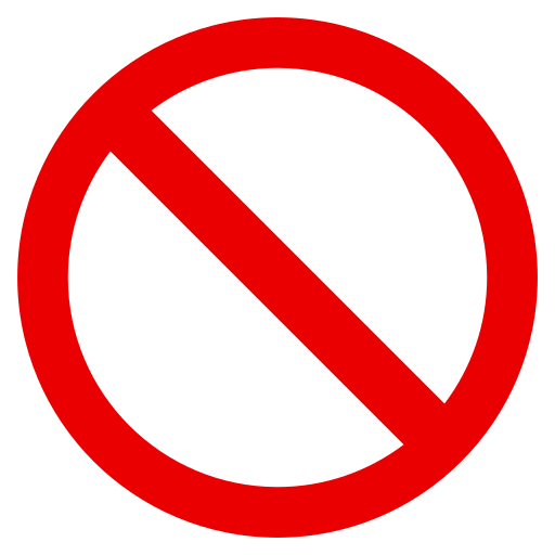 Verboten as rendered by emojidex