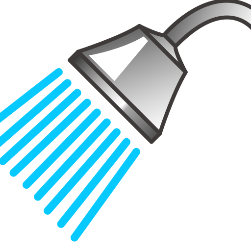 shower as rendered by emojidex