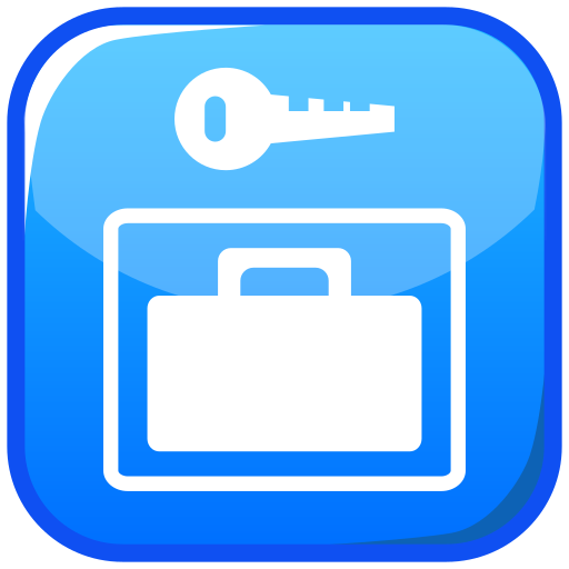 left luggage as rendered by emojidex